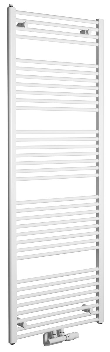 Aqualine DIRECT otopné těleso se středovým připojením, 600x1680mm, 1013 W, bílá, celkový pohled