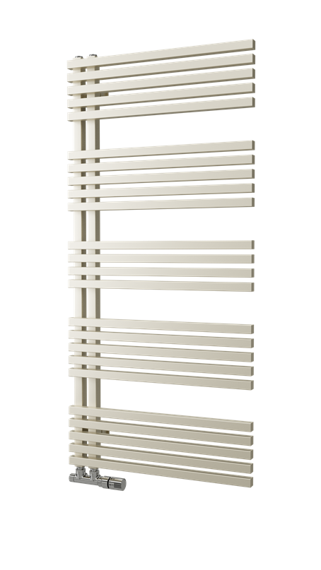 Isan Falco koupelnový radiátor 1210x500 mm, 645 W, DCOC 1210 0500, celkový pohled