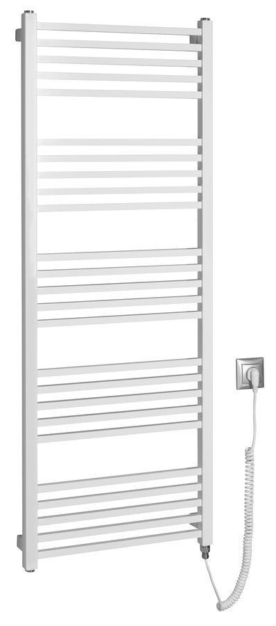 Sapho METRO-E elektrické otopné těleso rovné 500x1340mm, 500 W, bílá, celkový pohled