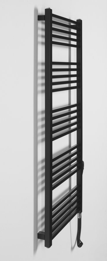 Sapho METRO-E elektrické otopné těleso rovné 500x1340mm, 500 W, černá mat, další fotografie výrobce
