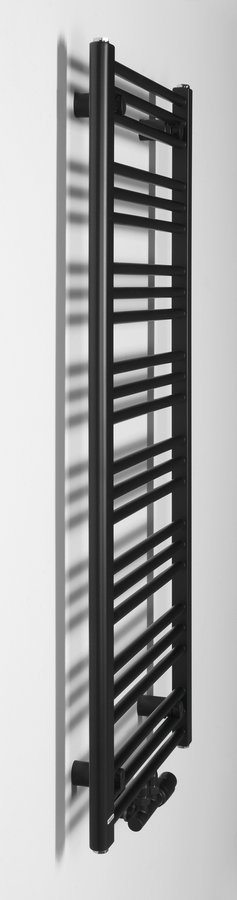 Sapho ALBRECHT otopné těleso 500x1250mm, středové připojení, černá mat, další fotografie výrobce