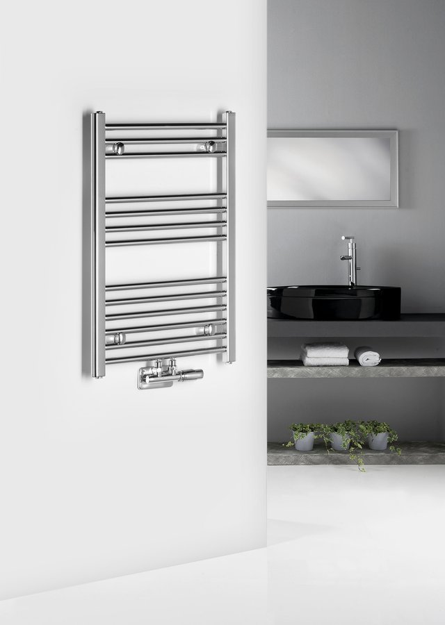 Aqualine ALYA otopné těleso rovné 500x803mm, středové připojení, chrom, další fotografie výrobce
