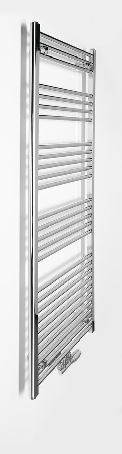 Aqualine ALYA otopné těleso rovné 600x1600mm, středové připojení, chrom, další fotografie výrobce
