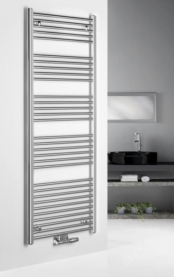 Aqualine ALYA otopné těleso rovné 600x1785mm, středové připojení, chrom, další fotografie výrobce