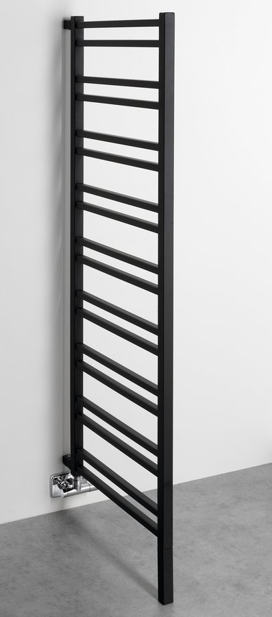 Sapho METRO SPACE otopné těleso 550x1430 mm, do prostoru, černá mat, další fotografie výrobce