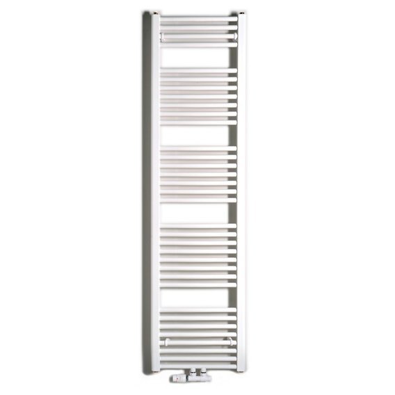 Thermal Trend KD 450 x 1680 kombinovaný topný žebřík rovný 930W, středové připojení KD 450/1680 SP, celkový pohled