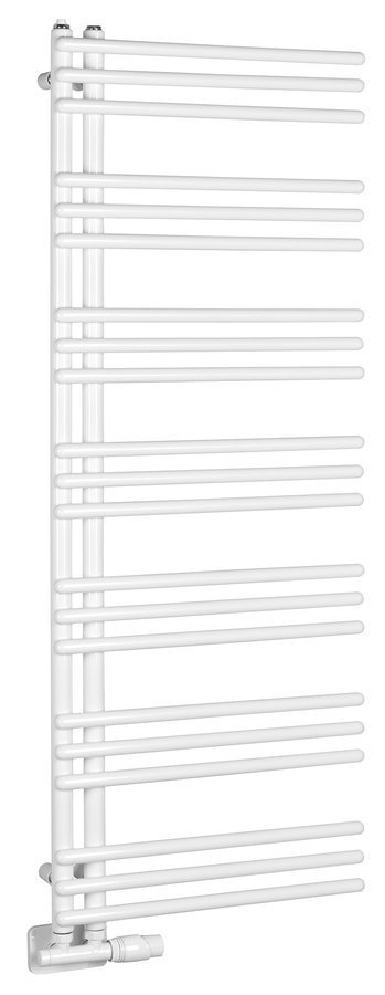 Aqualine POSEIDON otopné těleso 550x1340mm, bílá, celkový pohled