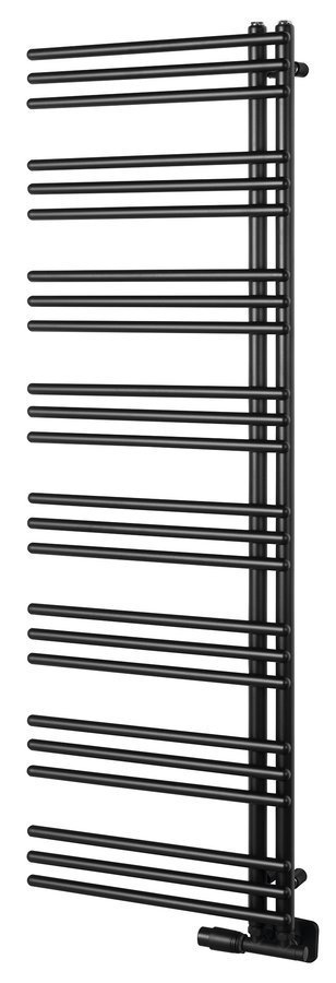 Aqualine POSEIDON otopné těleso 450x1540mm, černá mat, další fotografie výrobce