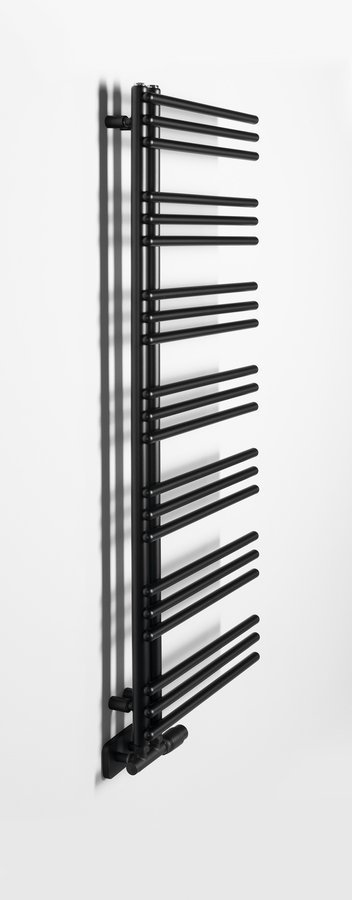 Aqualine POSEIDON otopné těleso 550x1340mm, černá mat, další fotografie výrobce