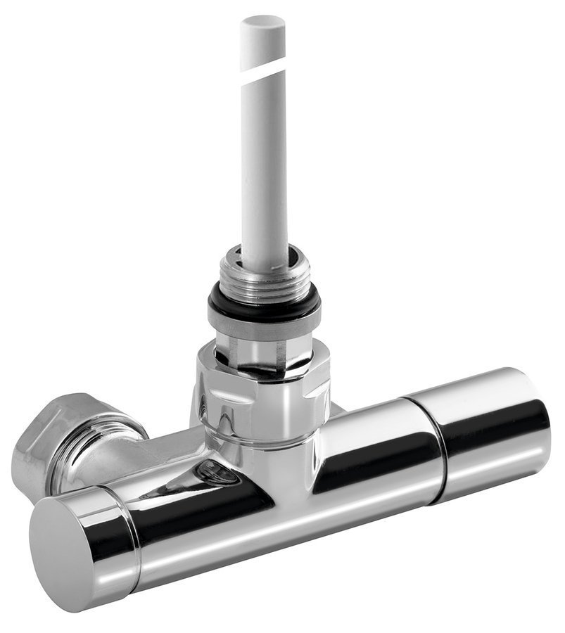 Sapho MONO ONE připojovací sada ventilů jednobodová, rozteč 50mm, provedení Chrom, celkový pohled