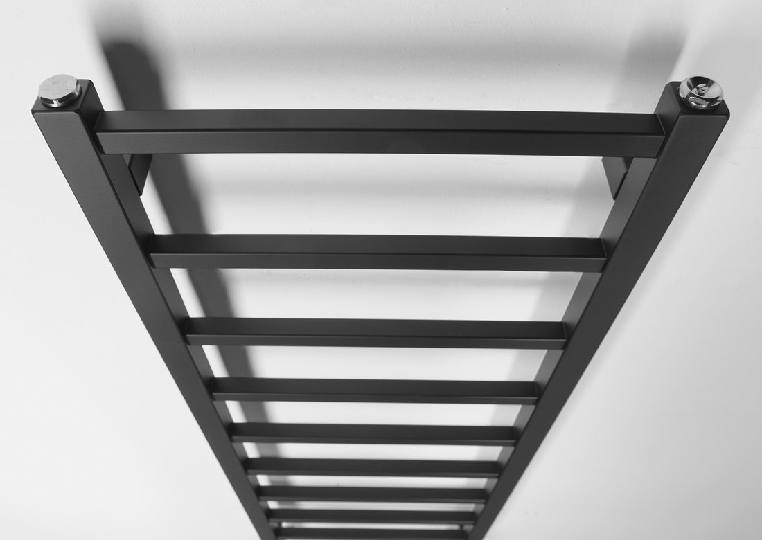 Sapho METRO LIGHT otopné těleso 400x1140 mm, černá mat, další fotografie výrobce