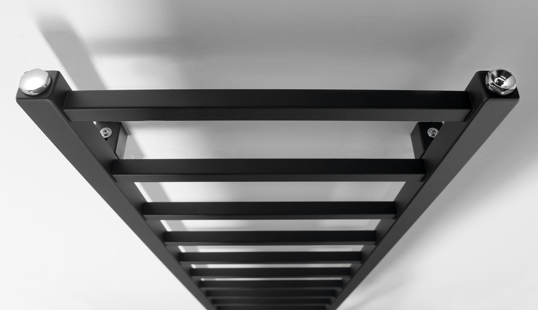Sapho METRO LIGHT otopné těleso 400x1500 mm, černá mat, další fotografie výrobce