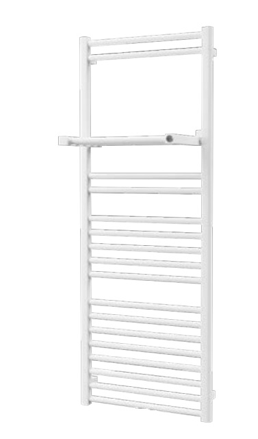 Isan Rytmo 1215x600 mm kombinovaný topný žebřík, 558 W, DRTM12150600, celkový pohled
