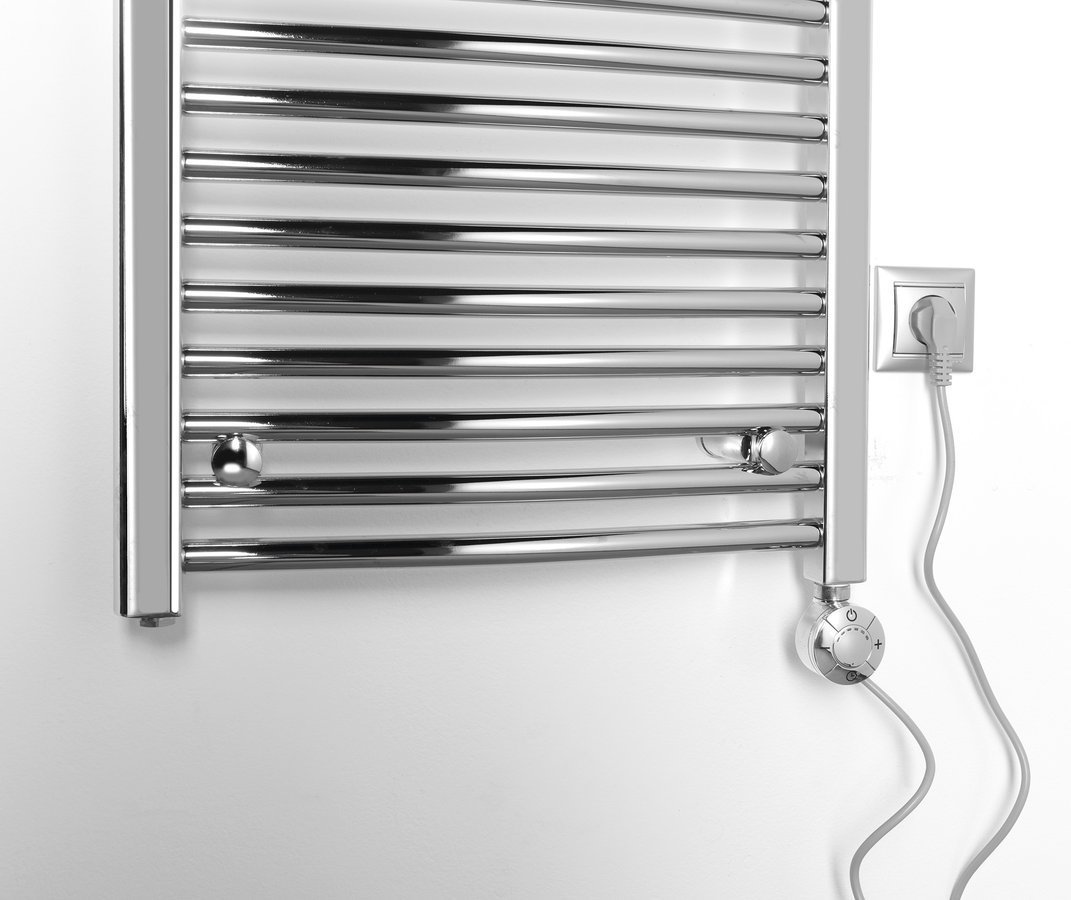 Aqualine ALYA otopné těleso oblé 500x1420mm, chrom, další fotografie výrobce