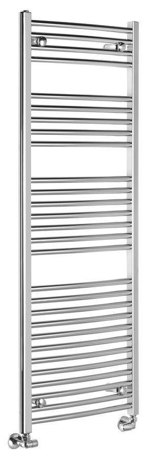 Aqualine ALYA otopné těleso oblé 500x1420mm, chrom, celkový pohled