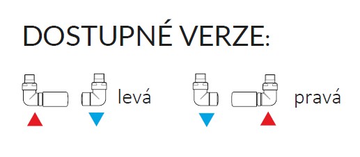PMH připojovací sada ventil Vision, technický nákres